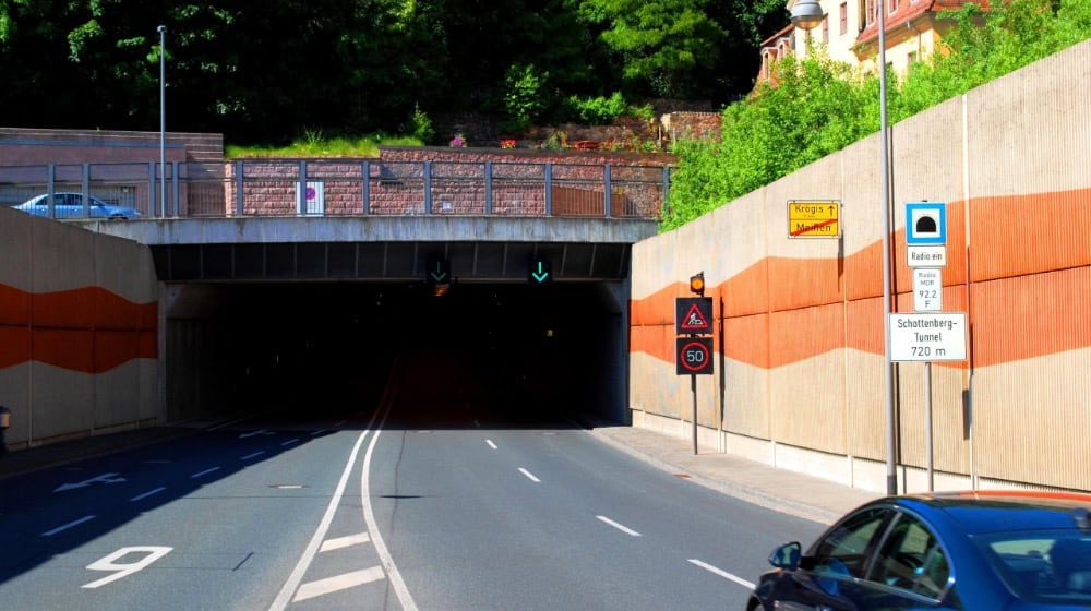 Der Schottenbergtunnel ist am 15. und 16. Juli gesperrt. Foto: Stadt Meißen