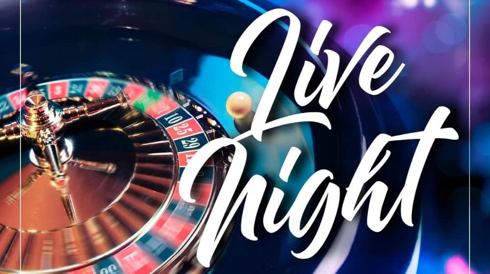 Live Night am 20.09.205 in der Spielbank Leipzig/ Bild. Spielbanken Sachsen