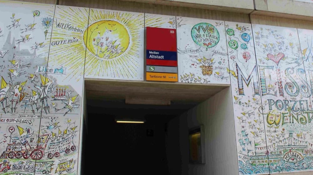 Bahnhof Meißen. Foto: Stadt Meißen