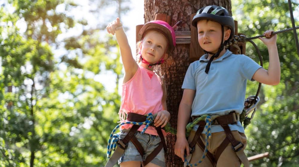 Teamgeist und Mut – Klettercamps bieten unvergessliche Ferienerlebnisse. / Foto: freepik.com