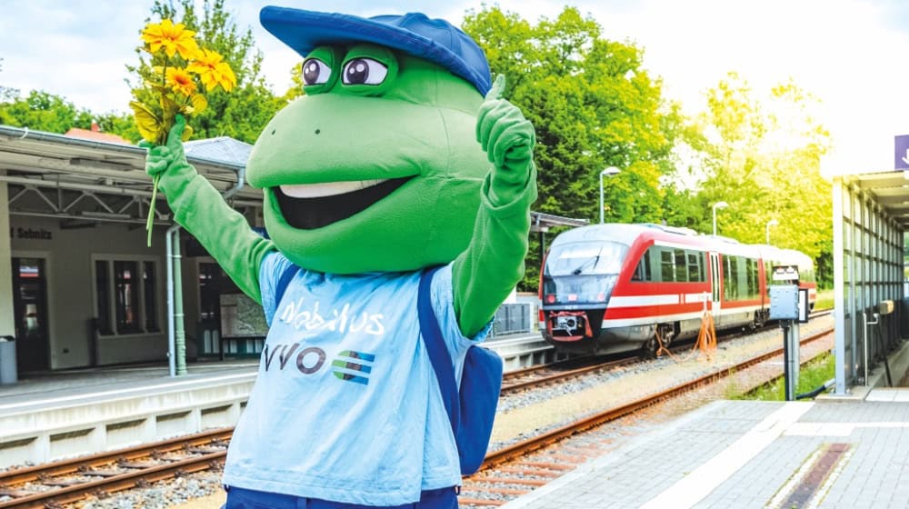 Mit der Bahn zum Tag der Sachsen nach Sebnitz. Foto: VVO