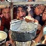 Auch Leipzig und Kiel wollen Kinder aus dem Gazastreifen aufnehmen. (Archivbild) / Foto: Moaz Abu Taha/APA Images via ZUMA Press Wire/dpa
