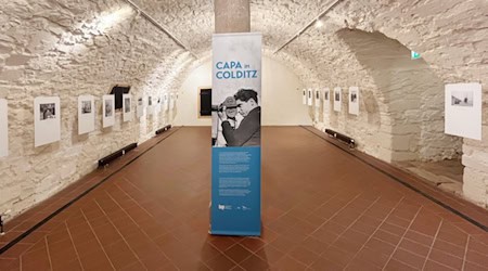 Die neue Capa-Ausstellung auf Schloss Colditz. Foto: Holger Siegfried/Schlösserland