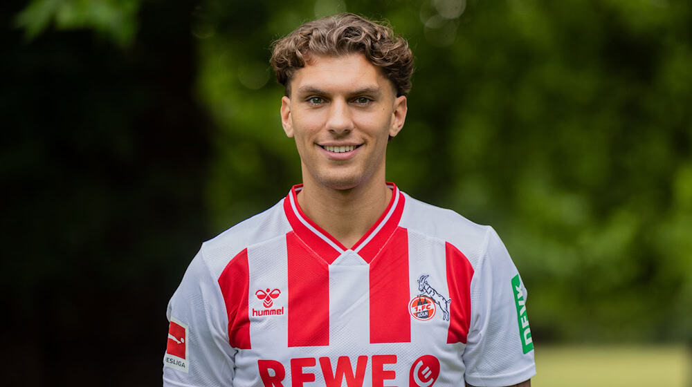 Julian Pauli from 1. FC Köln goes to Dresden on loan. (Archive picture) / Photo: Rolf Vennenbernd/dpa