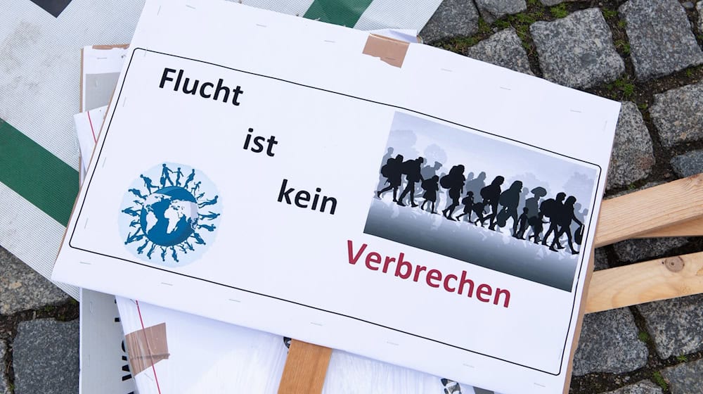 "Rarely has the right to asylum been as threatened as it is today," explained Dave Schmidtke, spokesperson for the Refugee Council. (Archive image) / Photo: Sebastian Kahnert/dpa-Zentralbild/dpa