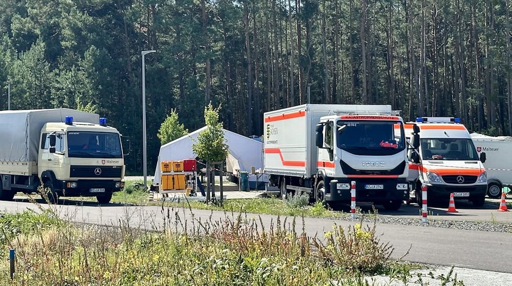 Die Polizei findet nach intensiver Suche die Leiche eines vermissten Jungen im Raum Lohsa. / Foto: Danilo Dittrich/dpa