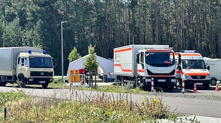 Die Polizei findet nach intensiver Suche die Leiche eines vermissten Jungen im Raum Lohsa. / Foto: Danilo Dittrich/dpa