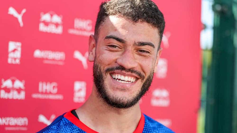 Rômulo chce tež pola RB Lipsk runje tak wuspěšny być kaž w turkowskej Süperlig. / Foto: Jan Woitas/dpa