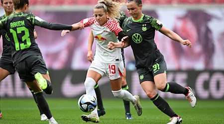  Leipzig's Jenny Hipp (M) moves to Union Berlin / Photo: Hendrik Schmidt/dpa