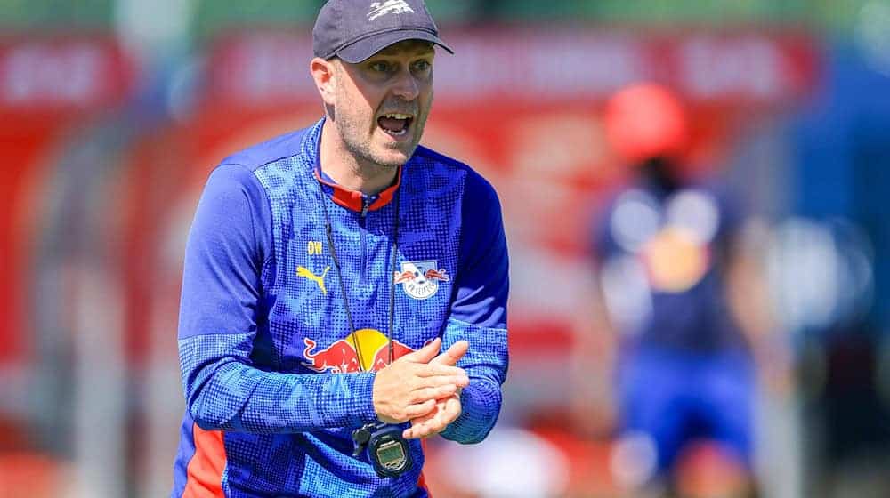 Ole Werner has to make his Bundesliga debut with RB Leipzig in Munich of all places. / Photo: Jan Woitas/dpa
