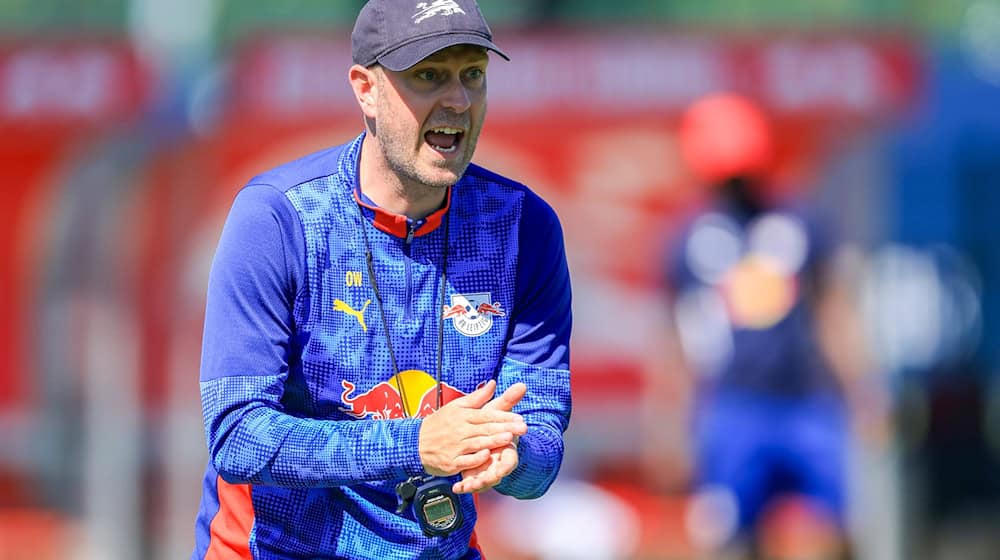 Ole Werner has to make his Bundesliga debut with RB Leipzig in Munich of all places. / Photo: Jan Woitas/dpa