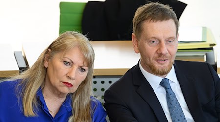 Saxony's government has discussed the future 2027/2028 double budget for the first time at a budget meeting (archive image).  / Photo: Robert Michael/dpa