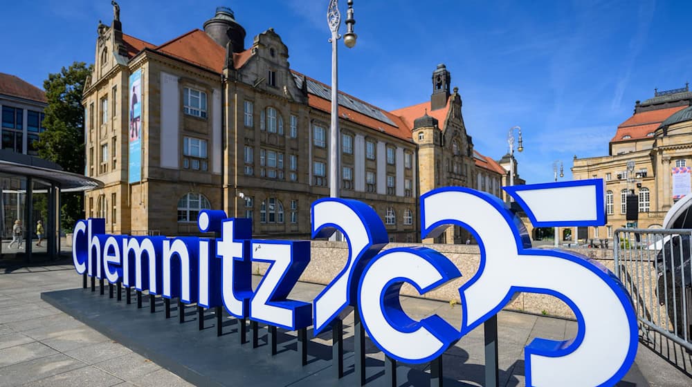 While the European Championships are not reverberating, Chemnitz is providing positive impetus as Capital of Culture. (Archive image) / Photo: Hendrik Schmidt/dpa