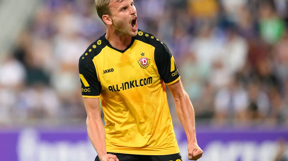  Christoph Daferner, del Dinamo, es baja por lesión / Foto: Robert Michael/dpa