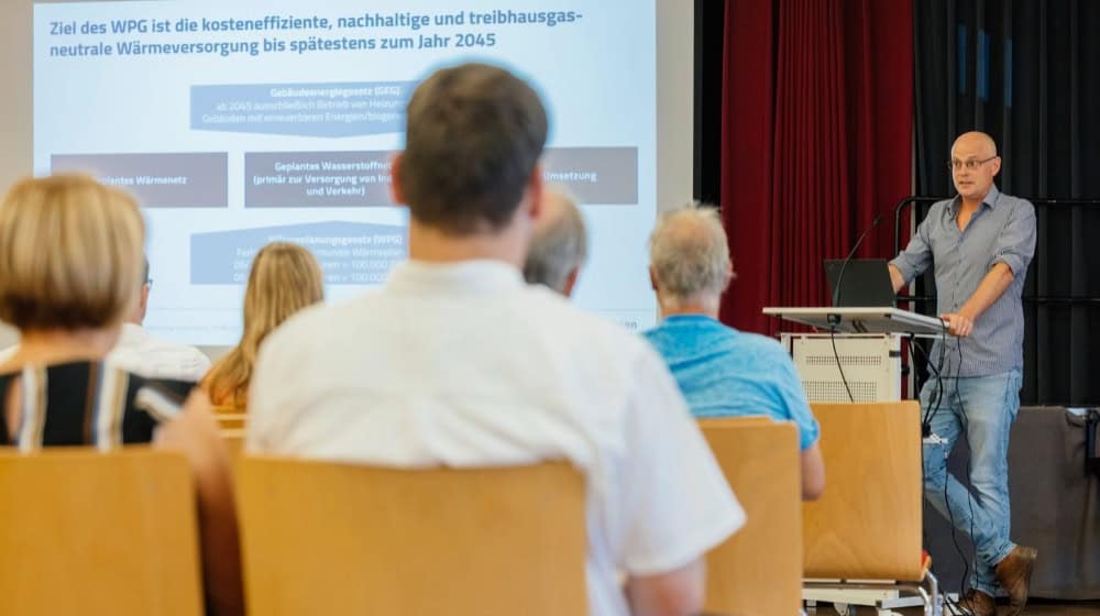 Bürgerdialog zur Wärmeplanung am Dienstag in Großenhain. Foto: Sachsen-Energie