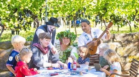 Für alle etwas: Das Weinfest in Radebeul. Foto: Sylvio Dittrich/Stadtverwaltung Radebeul