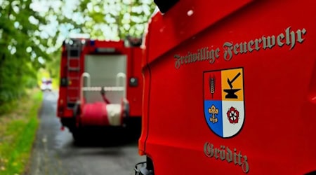 Einsatz zwischen Nauwalde und Tiefenau. Foto: Feuerwehr Gröditz