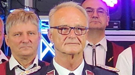 Ronald Fährmann (vorn). Foto: Feuerwehr