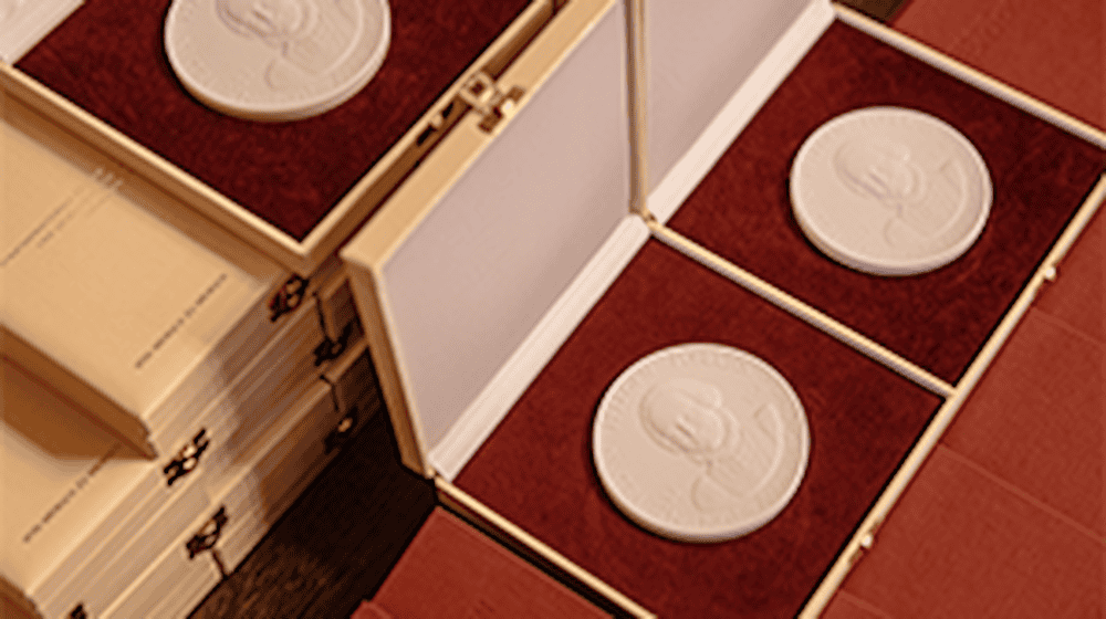 Die Annen-Medaille. Foto: Sozialministerium/Killig