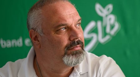 State Farmers' President Torsten Krawczyk is satisfied with this year's grain harvest. However, he complains that prices are continuing to fall / Photo: Hendrik Schmidt/dpa