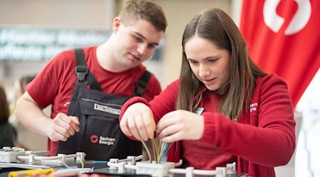 Berufsausbildung bei Sachsen-Energie. Foto: Sachsen-Energie