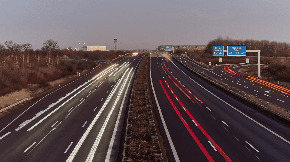 Autobahn am Schkeuditzer Kreuz. Foto: Autobahn GmbH des Bundes