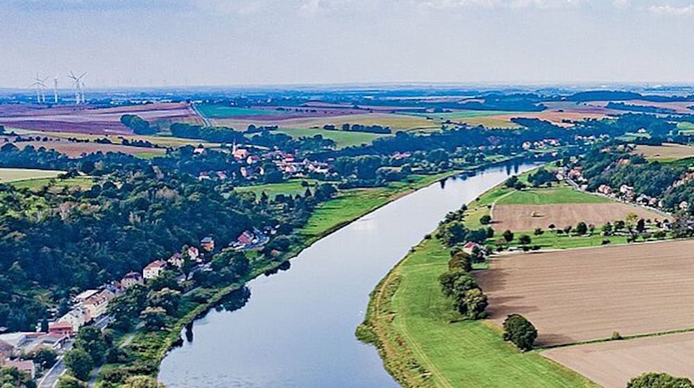 Von der Elbe geteilt: Diera-Zehren. Foto: Gemeindeverwaltung 