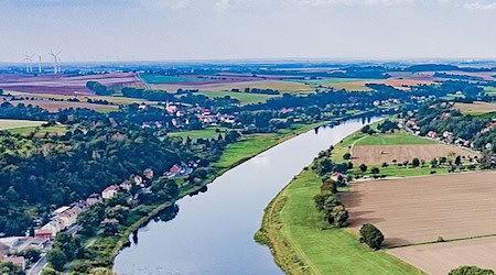 Von der Elbe geteilt: Diera-Zehren. Foto: Gemeindeverwaltung 