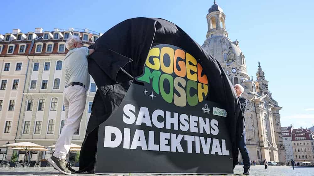 Dialektny festiwal «Gogelmosch» swjeći sakska narěč. / Foto: Robert Michael/dpa
