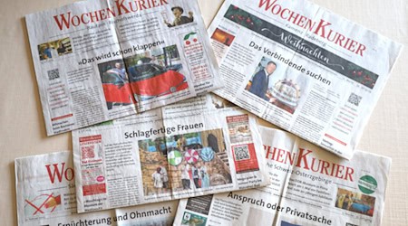 Für nicht wenige Menschen war der WochenKurier die Heimatzeitung und eine wichtige lokale Informationsquelle. Foto: Matthias Stark