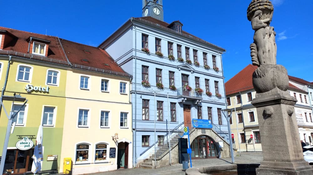 Die Stadt Bischofswerda sucht für ihr 800. Stadtjubiläum ein Logo und schreibt einen Wettbewerb aus, mitmachen kann jeder. Foto: Matthias Stark