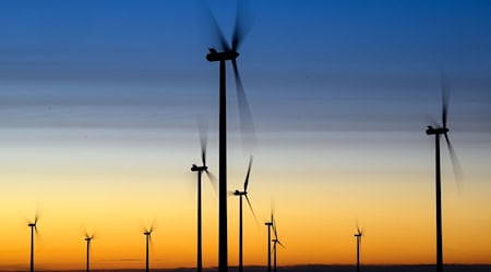 El miércoles, el parlamento estatal de Dresde debatirá dos mociones sobre el tema de la energía eólica. (Imagen simbólica) / Foto: Hendrik Schmidt/dpa
