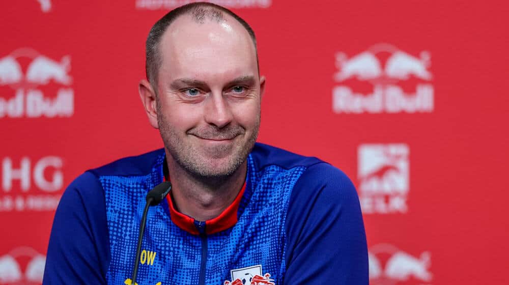 Head coach Ole Werner of RB Leipzig wants to see the next progress in Mainz. (Archive picture) / Photo: Jan Woitas/dpa
