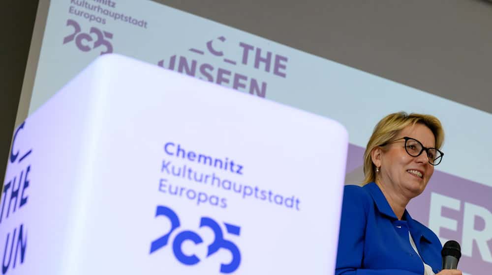 Chemnitz and the region have attracted a lot of attention with the Capital of Culture year, said Culture Minister Barbara Klepsch. (Archive image) / Photo: Hendrik Schmidt/dpa