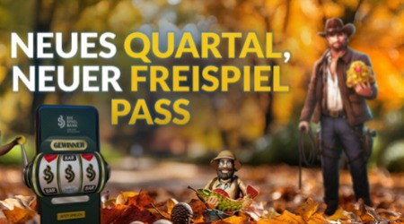 Freispiel-Pass bei DIE SPIELBANK im 4. Quartal 2025 aktivieren und exklusive Freispiele sichern