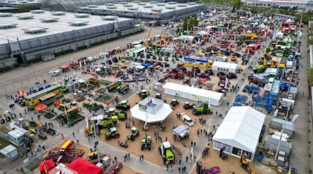 Für die Ernährungswirtschaft ist etwa die Beteiligungen bei der Fachmesse agra in Leipzig vorgesehen (Archivbild) / Foto: Jan Woitas/dpa