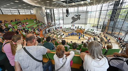 Tag der offenen Tür im Sächsischen Landtag (Archivbild) / Foto: Heiko Rebsch/dpa