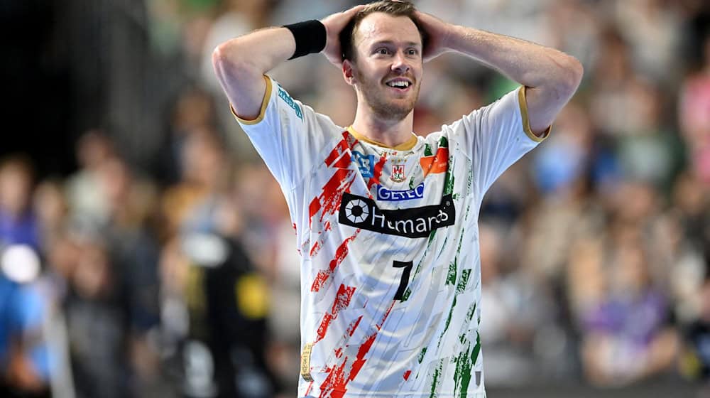 Felix Claar was his team's best shooter in SCM's Champions League opener. (Archive picture) / Photo: Marius Becker/dpa