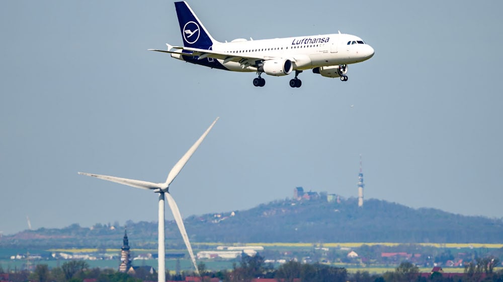 Alliance demands preservation of Lufthansa flights from Leipzig/Halle and Dresden (archive photo) / Photo: Hendrik Schmidt/dpa