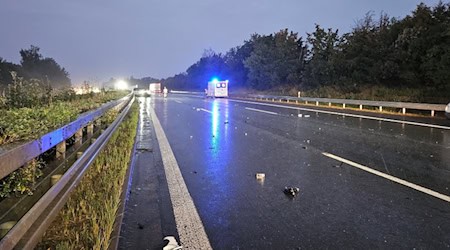 Symbolbild: Unfall auf der Autobahn. Foto: Feuerwehr Deutschenbora