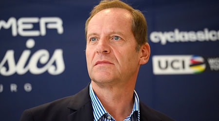 Christian Prudhomme habla de una posible salida del Tour en Alemania en 2030. (Imagen de archivo) / Foto: Gregor Fischer/dpa