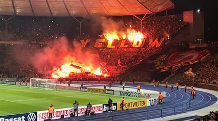 Im DFB-POKAL Duell 2019 waren über 30.000 Dresdner im Olympiastadion (Bild: Privataufnahme) Im DFB-POKAL Duell 2019 waren über 30.000 Dresdner im Olympiastadion (Bild: Privataufnahme)