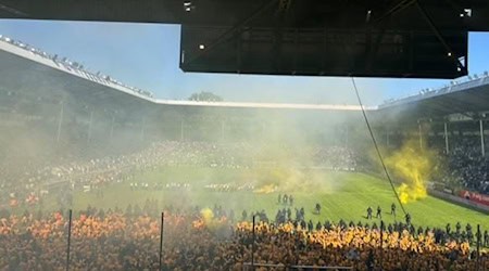 Aufstiegsfeier in Mannheim (Foto:Privataufnahme)