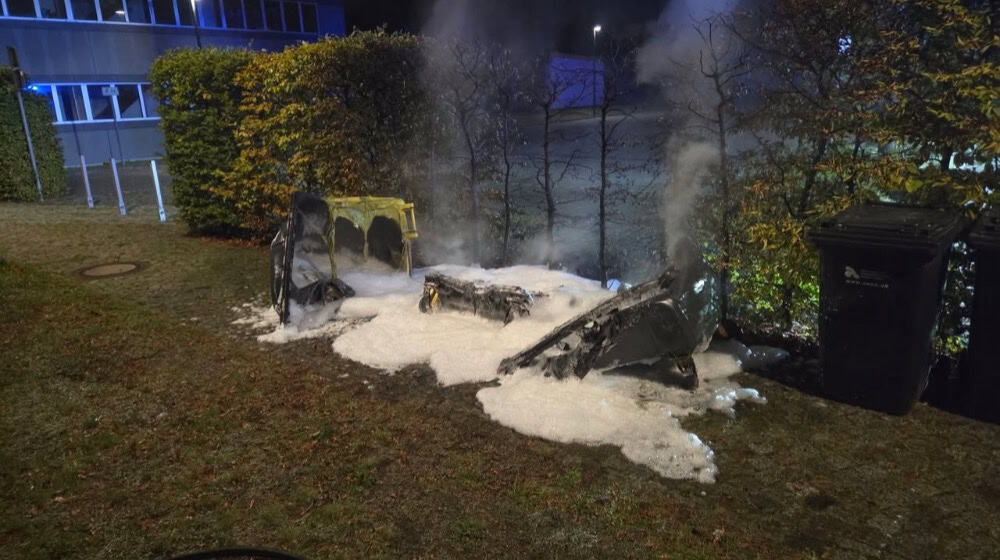 Feuer gelöscht. Foto: Feuerwehr Riesa