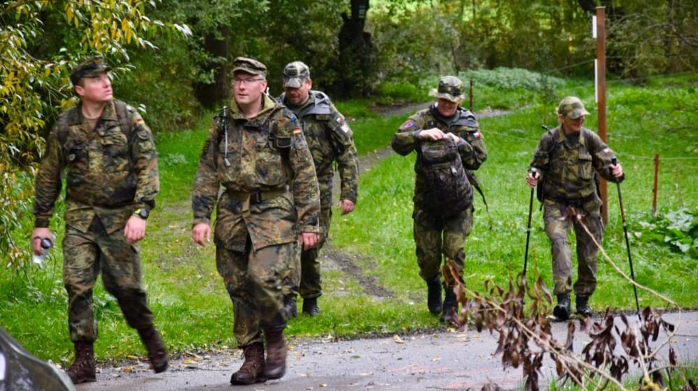Geländeorientierung bei der Bundeswehr. Foto: Bundeswehr Geländeorientierung bei der Bundeswehr. Foto: Bundeswehr