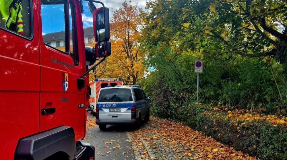 Feuerwehreinsatz in Gröditz wegen möglicher chemischer Stoffe. Foto: Feuerwehr Gröditz post-slider