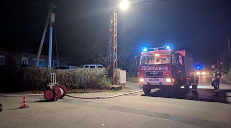 Feuerwehreinsatz zum Reformationstag in Klipphausen. Foto: Feuerwehr Burkhardswalde Feuerwehreinsatz zum Reformationstag in Klipphausen. Foto: Feuerwehr Burkhardswalde