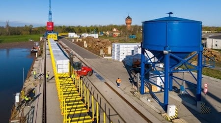 Zieht Diebe an: Der Hafen von Torgau. Foto: SBO Zieht Diebe an: Der Hafen von Torgau. Foto: SBO