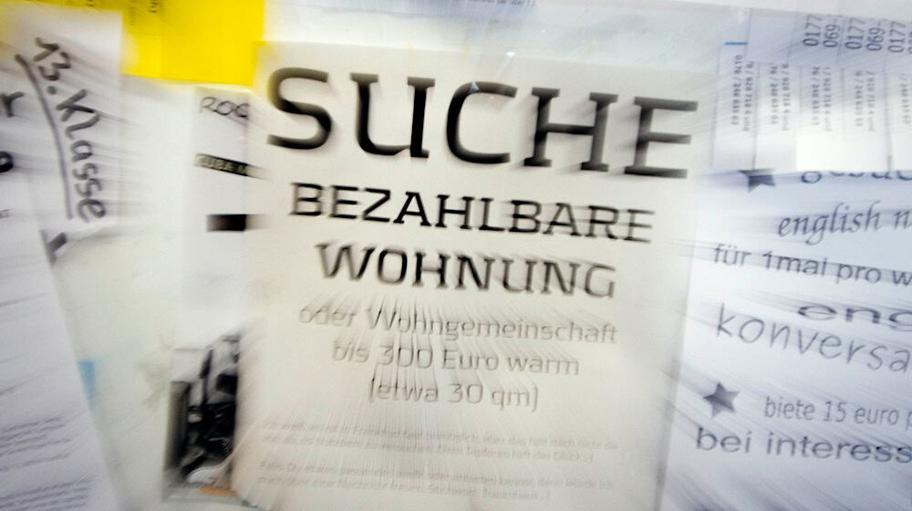 Según el informe, Chemnitz ofrece el espacio vital más barato para los estudiantes. (Imagen simbólica) / Foto: Frank Rumpenhorst/dpa