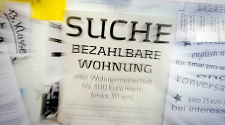 Según el informe, Chemnitz ofrece el espacio vital más barato para los estudiantes. (Imagen simbólica) / Foto: Frank Rumpenhorst/dpa